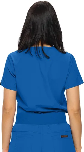 Miniatura 3 de Monarch Uniforms Camiseta médica para mujer con un bolsillo para mujer