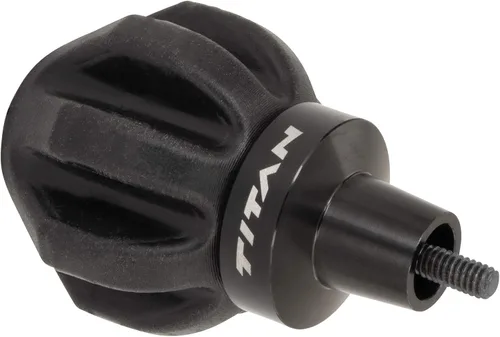 Miniatura 8 de Allen Company Titán Crossbow Bolt De-Cocking Head, roscas de flecha estándar AMO/ATA, silicona/acero, negro