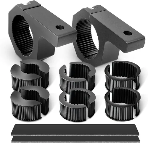 Miniatura 5 de Nilight ZH411-A 12 pulgadas, 12 pulgadas, 300 W, combo de punto de inundación de triple fila de 30000 lm, luces LED todoterreno y 90020B, paquete