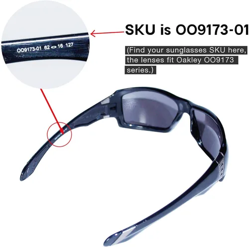 Miniatura 3 de Walleva Replacement Lenses for Oakley Big Taco Sunglasses - 15 Options Available