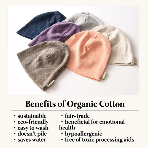 Miniatura 7 de CHARM Gorro orgánico para niños Slouchy algodón para niños