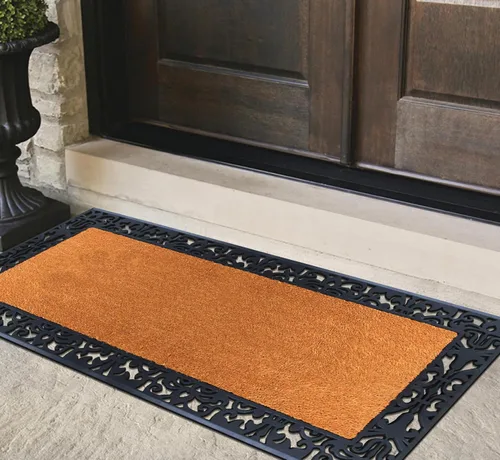 Miniatura 64 de A1HC Tapete para Puerta de Fibra de Coco Natural y Caucho, 30"x48" – Grueso, Duradero, Resistente, Anti-Desprendimiento, Resistente a
