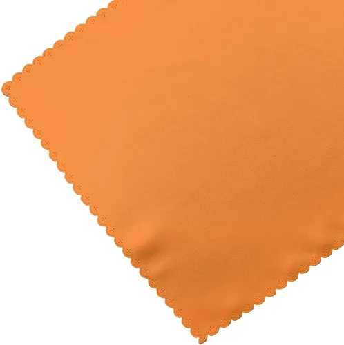 Miniatura 5 de Rectangular Placemats Set of 4, Heat Resistant Beauty Burnt Orange Printed Kitchen Dining Table Mats