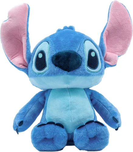 Disney Baby Lilo & Stitch Animal de Peluche Suave y Abrazable Juguete de Peluche Lindo para Niños Pequeños y Niñas, Regalo para Niños, Stitch Azul