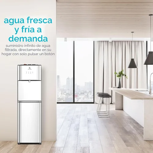 Miniatura 8 de Avalon dispensador de agua refrigerada, agua sin botella, de limpiado automático y grado comercial. 3 configuraciones de temperatura. Agua caliente