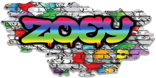 Miniatura 29 de Pegatina de pared personalizada de grafiti 3D con nombre Vinilo de decoración artística personalizada Desmontable Se arranca y se pega Arte