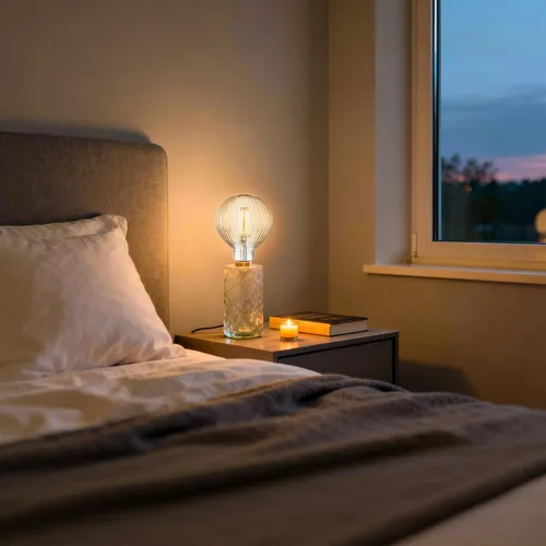 Miniatura 9 de Focos de luz, 4 W, regulables, decorativos, grandes, únicos, ámbar, globo, G125 Edison, bombillas LED con filamento de jaula de ardilla, base media