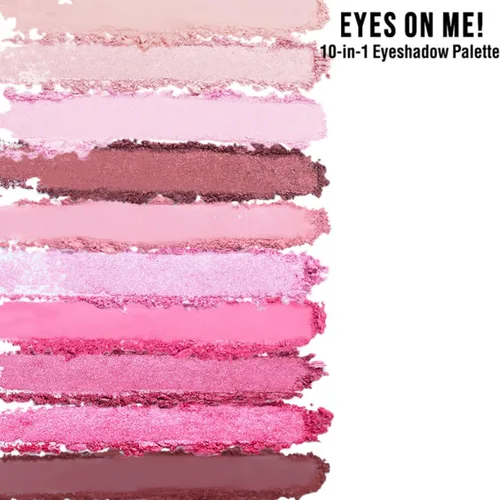 Miniatura 9 de Nykaa Cosmetics Eyes On Me - Paleta de sombra de ojos 10 en 1, Daydreaming, 1 unidad, maquillaje intenso de ojos con pigmentos, sombra de ojos