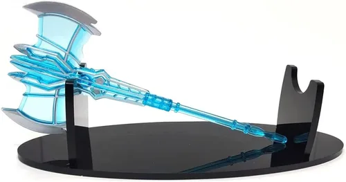 Miniatura 5 de Coret Soporte para espada pequeña para cuchillo samurái, soporte de espada de sable de luz, soporte de acrílico decorativo de escritorio