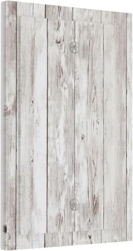 Miniatura 703 de Placa Decorativa de Pared de Granja Rústica con Cuerno de Madera para Puerta de Granero 1 Banda Duplex Cubiertas de Toma Eléctrica Soltera