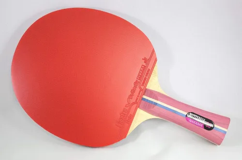 Miniatura 2 de Butterfly Nakama S-3 - Raqueta de tenis de mesa con 2 pelotas - Hoja de carbono - Cauchos Flextra de 0.075 in - Aprobado por la ITTF