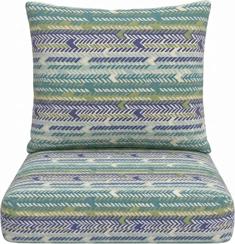 Miniatura 49 de RSH DECOR: Sunbrella - Cojín de asiento profundo con respaldo de almohada, asiento de 23 x 24 x 5 pulgadas, tela de rendimiento resistente al agua