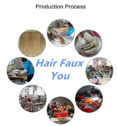 Miniatura 2 de Hair Faux You Extensiones de cabello humano real de 18 pulgadas con clip, 2.32 onzas con clip para cabeza completa, 7 piezas, 14 clips, trama recta