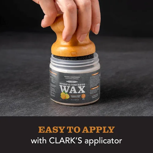 Miniatura 6 de CLARK'S Cera de piedra natural, enriquecida con extractos de naranja y limón, conserva y protege de líquidos o jugos no deseados - Revitaliza