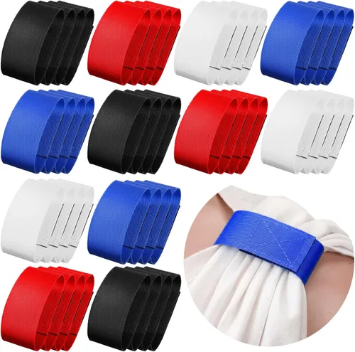 Miniatura 13 de Kajaia Sleeve Holders Sports Sleeve Clips Soccer Softball for Sports T Shirts Baseball Negro