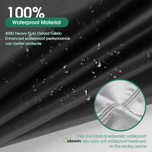 Miniatura 5 de Cubierta impermeable para carrito de palomitas de maíz, cubierta resistente para máquina de palomitas de maíz 420D, compatible con Nostalgia, 25