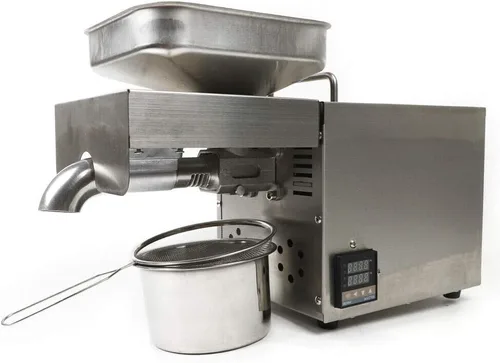 Miniatura 8 de Extractor comercial frío caliente del expulsor del aceite de los cacahuetes de la máquina automática de la prensa del aceite