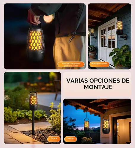 Miniatura 9 de Altavoces para exteriores, regalos para hombres, altavoz Bluetooth con luces, multisincronización, hasta 100 altavoces, emparejamiento automático