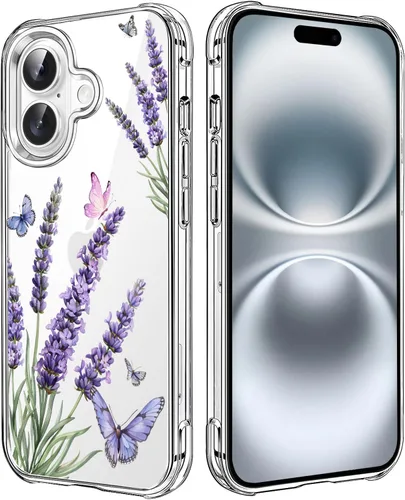 Miniatura 93 de Funda transparente de girasol compatible con iPhone SE 2022 SE 2020 7 8, funda trasera floral para niñas y mujeres, funda protectora transparente