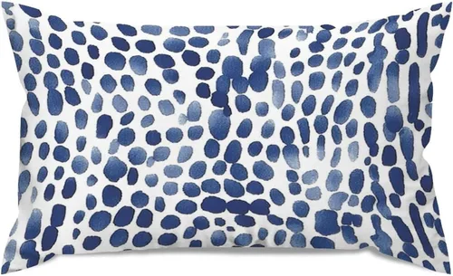 Miniatura 42 de Fundas de almohada con estampado de leopardo y guepardo negro y marrón, 12 x 18 pulgadas, fundas de cojín de granja para sofá, sala de estar
