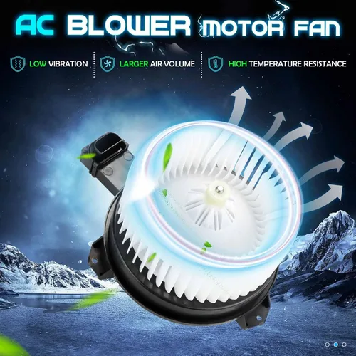 Miniatura 3 de Ventilador de motor de ventilador de calentador HVAC 79310-T0A-A01 para Honda Civic 2013-2015/Honda CR-V 2012-2016/Honda Accord 2013-2017/Acura RDX