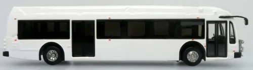 Miniatura 6 de Proterra Catalyst ZX5 Autobús fundido a troquel en blanco y blanco y listo para tus propias personalizaciones! Escala 1:87-HO Iconic Replicas Nuevo