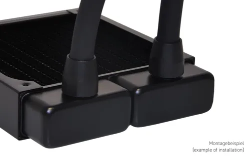 Miniatura 5 de Alphacool HF compresión TPV - 12.7/0.299 in recto - negro (17637)