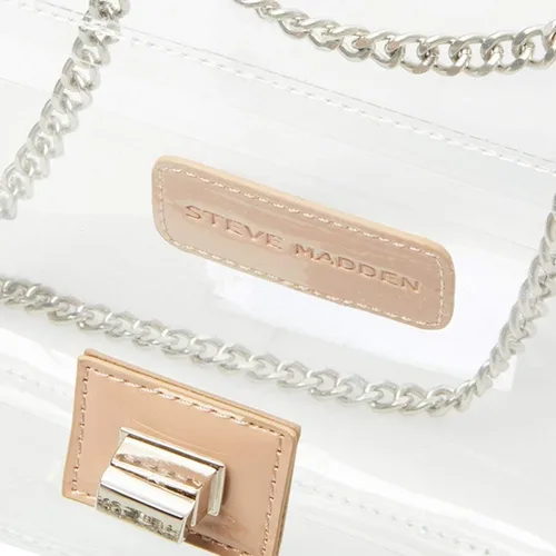 Miniatura 4 de Steve Madden Scene Crossbody, Transparente