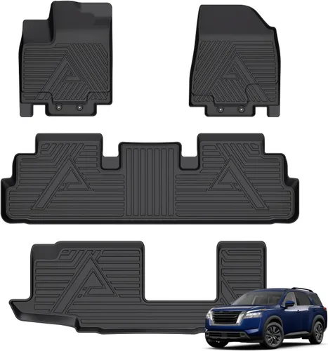 Miniatura 111 de ANBINGO® Alfombrillas de Piso para 2024 2025 CX-90 y CX90 PHEV (Híbrido Enchufable) 6 y 7 Asientos 2da Fila Asiento de Capitán o Asiento Tipo Cubo