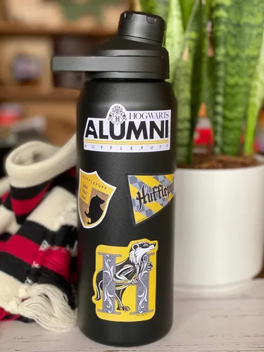 Miniatura 8 de Conquest Journals Harry Potter - Juego de 50 calcomanías de vinilo Hufflepuff impermeables y resistentes a los rayos ultravioleta, ideales