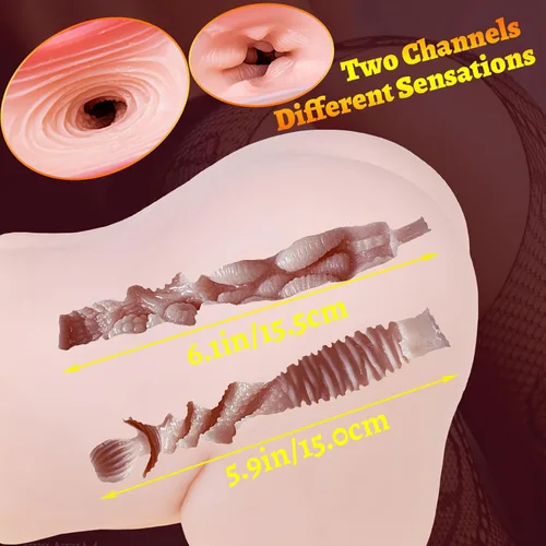 Miniatura 4 de HIPGAGA Muñeca sexual masculina masturbador realista de bolsillo juguetes para adultos, 14 libras de tamaño completo, muñecas sexuales