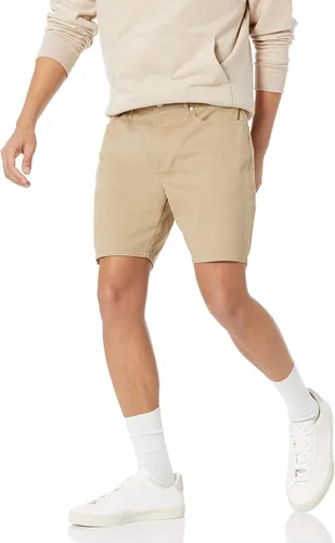 Miniatura 9 de Amazon Essentials Pantalones cortos elásticos con 5 bolsillos y entrepierna de 7 pulgadas para hombre