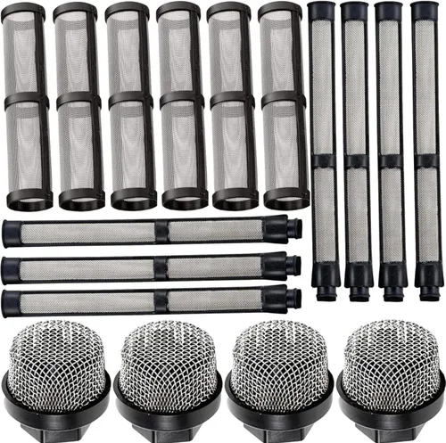 Miniatura 9 de 246385 246384 287032 Juego de filtros para Graco 390 395 490 495 495 595 3400 pulverizador 3 tipos de bomba de pulverización de filtro de paja