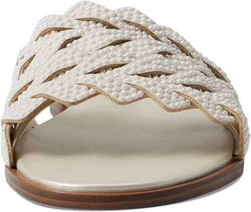 Miniatura 2 de Naturalizer Fernanda - Sandalias de verano elegantes para mujer, adorno de cristal piramidal, parte superior de microfibra