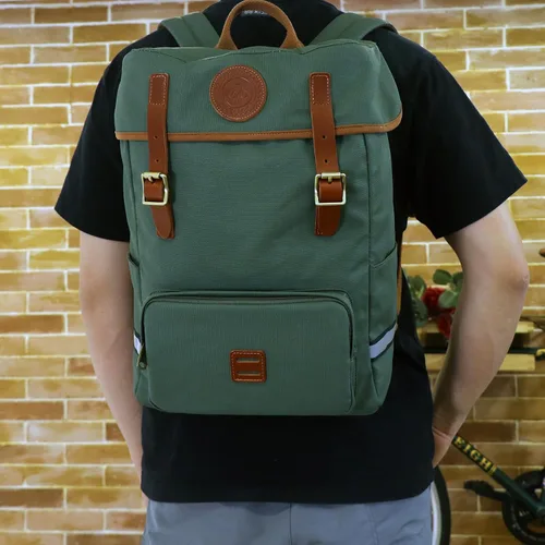 Miniatura 7 de TOURBON - Alforjas de bicicleta 2 en 1 que se convierten en mochila 15L Bicicleta Asiento Trasero Bolsa de Tronco de Almacenamiento de Equipaje