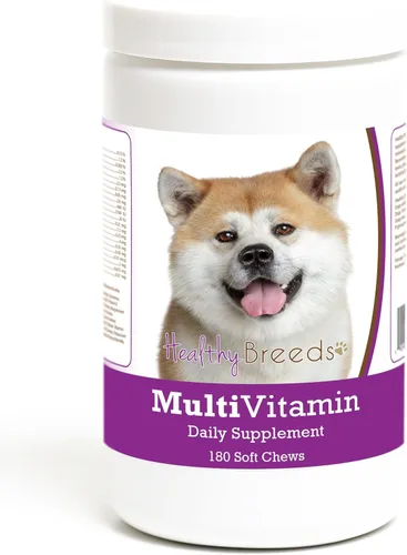 Miniatura 200 de Healthy Breeds Bulldog francés multivitamínico suave masticable para perros 180