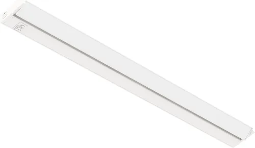 GetInLight luz LED para parte inferior de gabinete, giratoria, de 3 niveles de color, para atenuador, con cables y enchufe, blanco cálido de 2,700