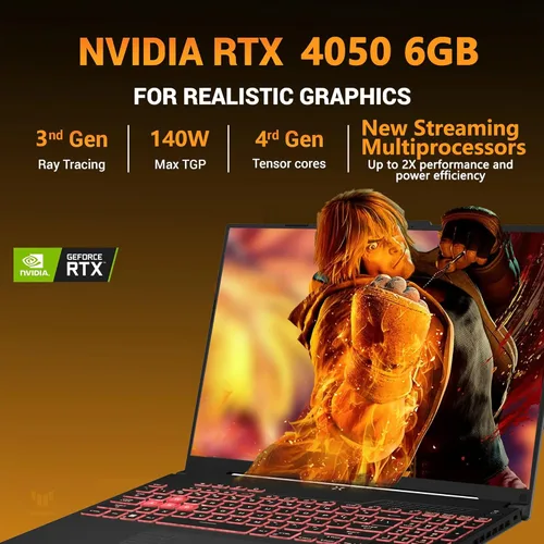 Miniatura 5 de ASUS TUF A16 - Laptop para juegos 16" WUXGA IPS 144Hz procesador AMD 6-Core Ryzen 7 7445HS 16 GB DDR5 512 GB SSD GPU NVIDIA GeForce RTX 4050