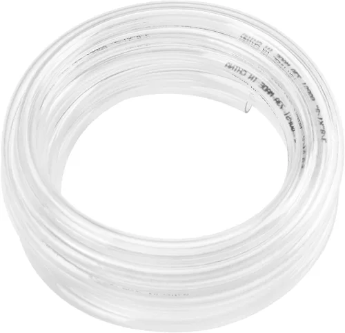 Tubo de vinilo transparente, manguera de PVC para uso de baja presión, flexible, ligero, 5 pies, 10 pies, 50 pies, 100 pies de longitud