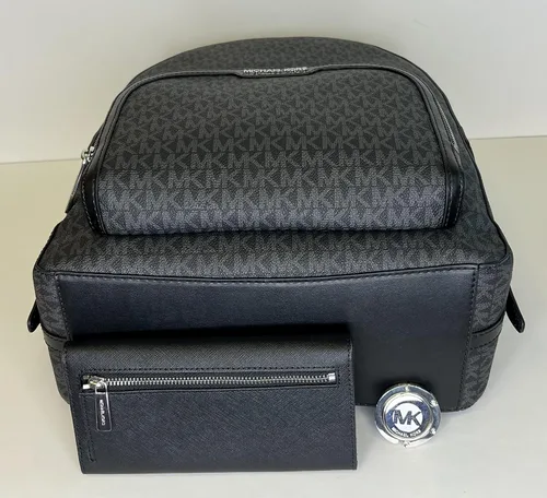 Miniatura 5 de MICHAEL Michael Kors Jaycee - Mochila grande con bolsillo con cremallera y gancho grande para cartera triple