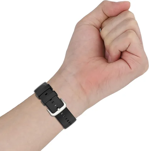 Miniatura 6 de Correa de silicona compatible con Amazfit GTR 4, 0.86 pulgadas de ancho, correa de repuesto de liberación rápida para Amazfit GTR 4/GTR 3/GTR 3