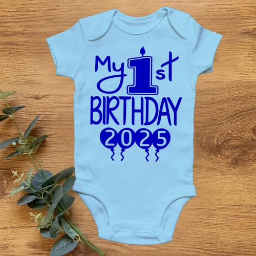 Miniatura 7 de Reaxion Traje de cuerpo entero hecho a mano para bebé niño y niña, mi primer cumpleaños 2024