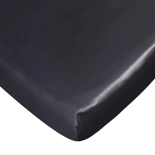 Miniatura 10 de Sábanas de moisés para bebé niña 1 unidad, sábana de satén para moisés, sábana ajustada suave para moisés con sensación de seda para cabello