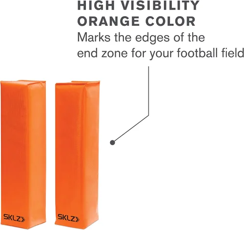 Miniatura 4 de SKLZ Pilones de fútbol End Zone (1 par), naranja