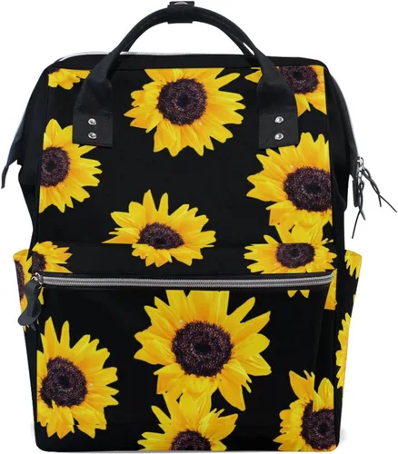 Miniatura 9 de Bolsa de pañales para bebés de gran capacidad, estilista de peluquería, tijeras de impresión duradera multifunción mochila de viaje, Alien Planeta