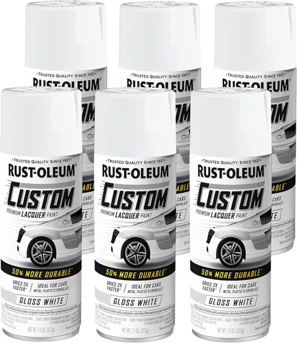 Miniatura 15 de Rust-Oleum 323349 - Pintura en aerosol de laca personalizada para automóviles, 11 onzas, color verde neón brillante, (paquete de 1 unidad)