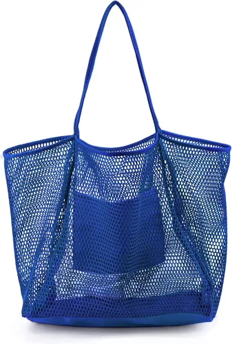 Miniatura 7 de Bolso de hombro para mujer Hoxis de malla, para la playa