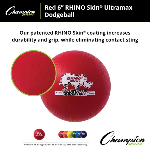 Miniatura 4 de Champion Sports Rhino Skin Ultramax Dodgeballs