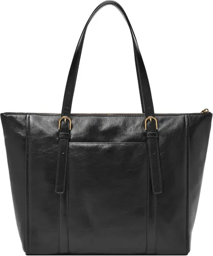 Miniatura 4 de Fossil Women's Carlie Leather Tote Bag Purse Handbag