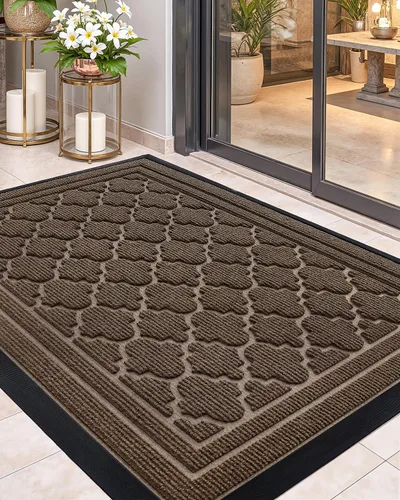Miniatura 16 de Color&Geometry Tapetes para Puerta Delantera Alfombrilla de Puerta Exterior para Entrada Exterior Casa Entrada Porche Trasero Patio Impermeable
